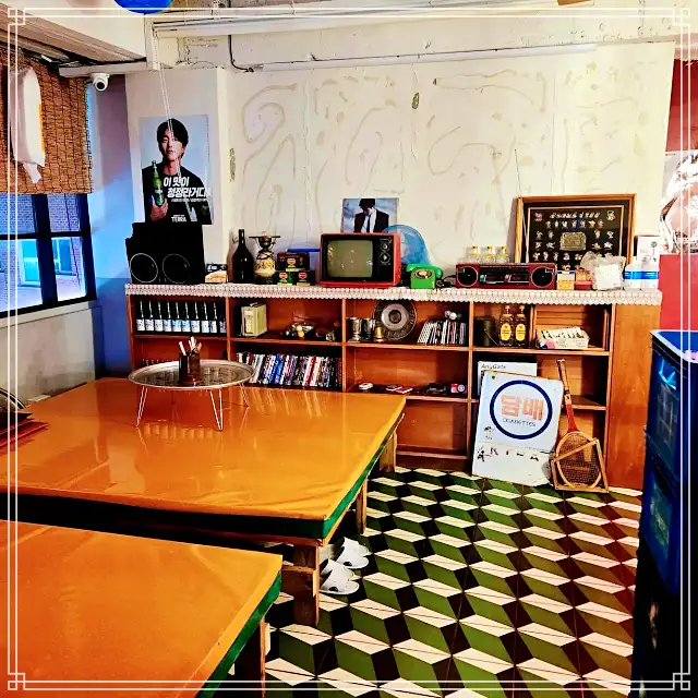 한양대&#44; 왕십리 맛집 레트로 감성 포차&#44; 쥐포&#44; 육전&#44; 소시지 야채볶음