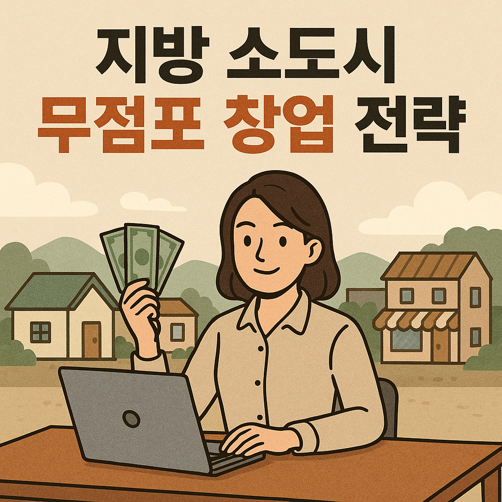 지방 소도시 무점포 창업 전략 사진