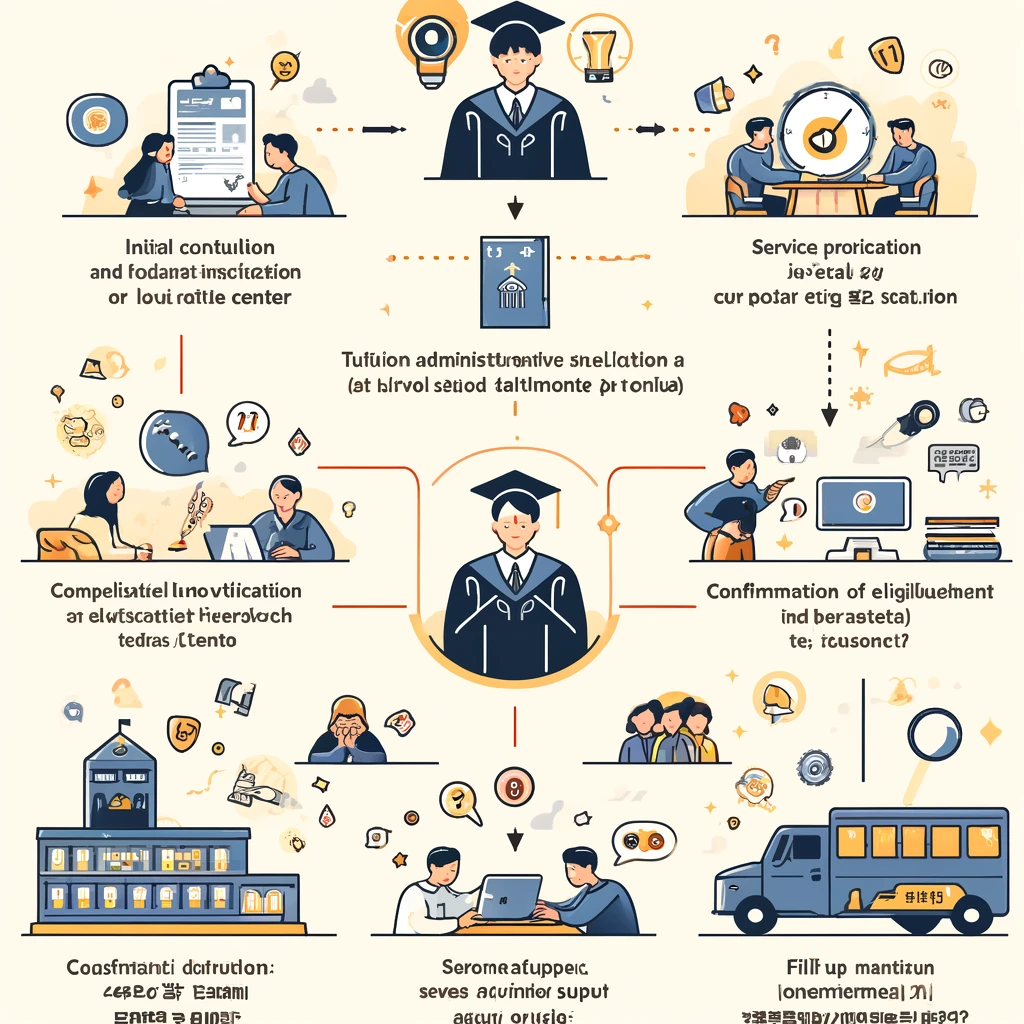 지원 신청 방법 인포그래픽