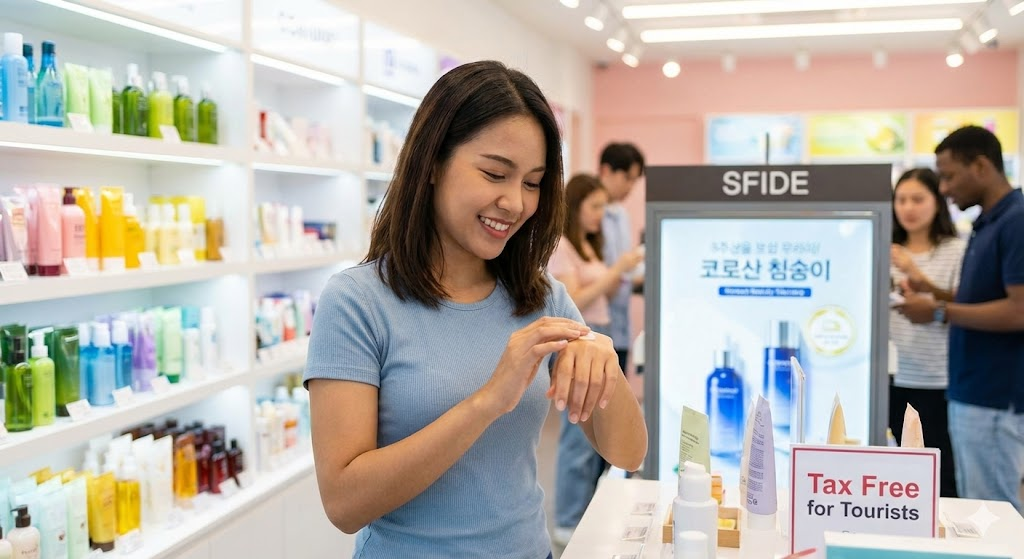 K-Beauty Cosmetics Tax-Free Store
