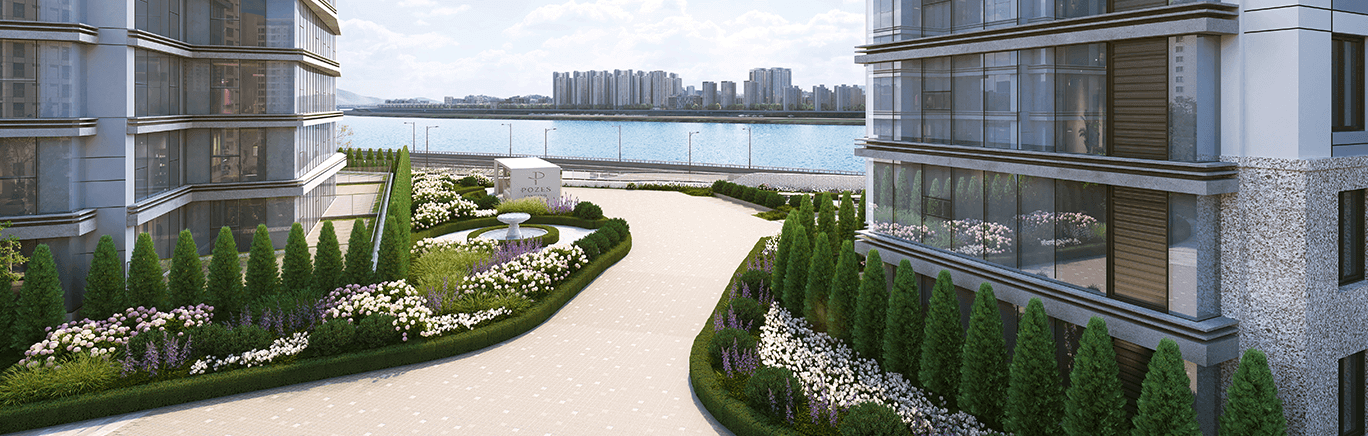 포제스 한강 유럽 모티브 정원