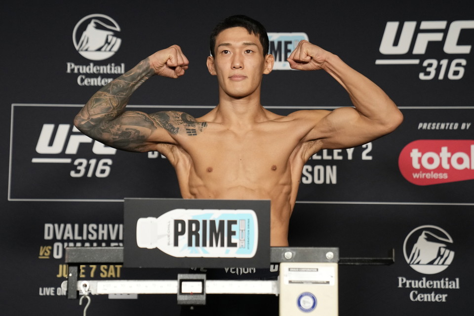 🥊 UFC 316 유주상 KO승