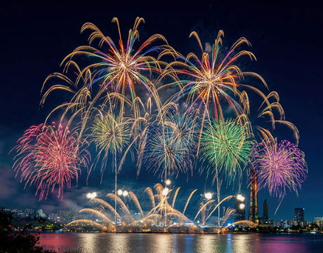 2025 투나잇 통영 불꽃쇼 관련 이미지