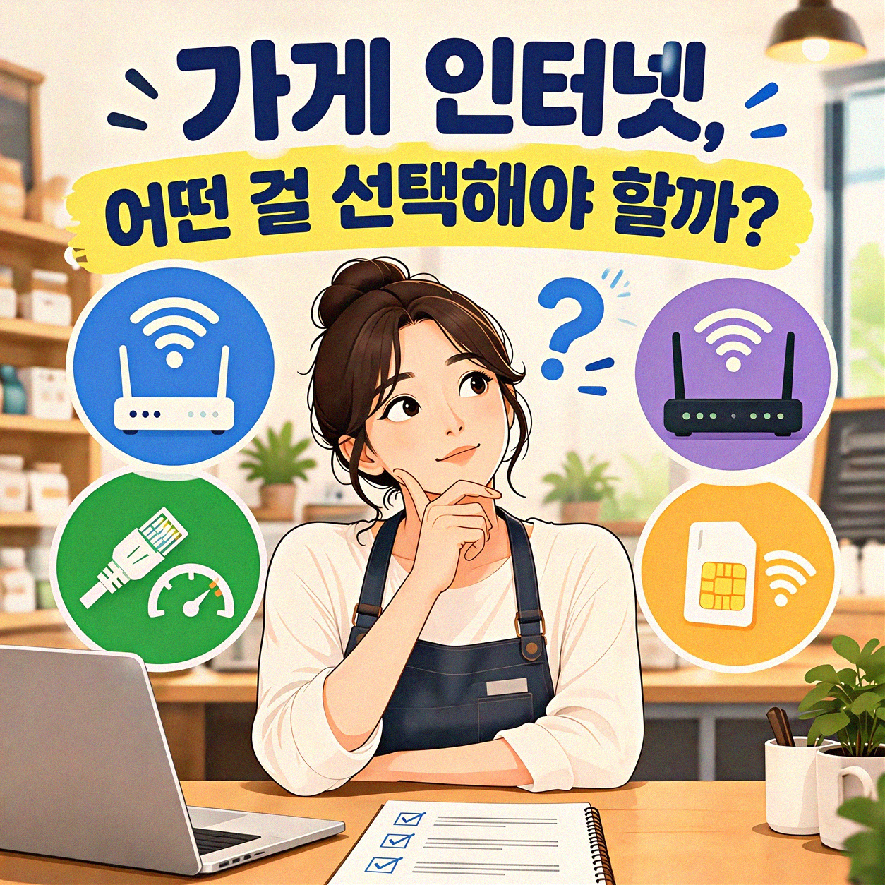 가게 인터넷 휴대폰, 5년 동안 헷갈렸던 선택 이야기