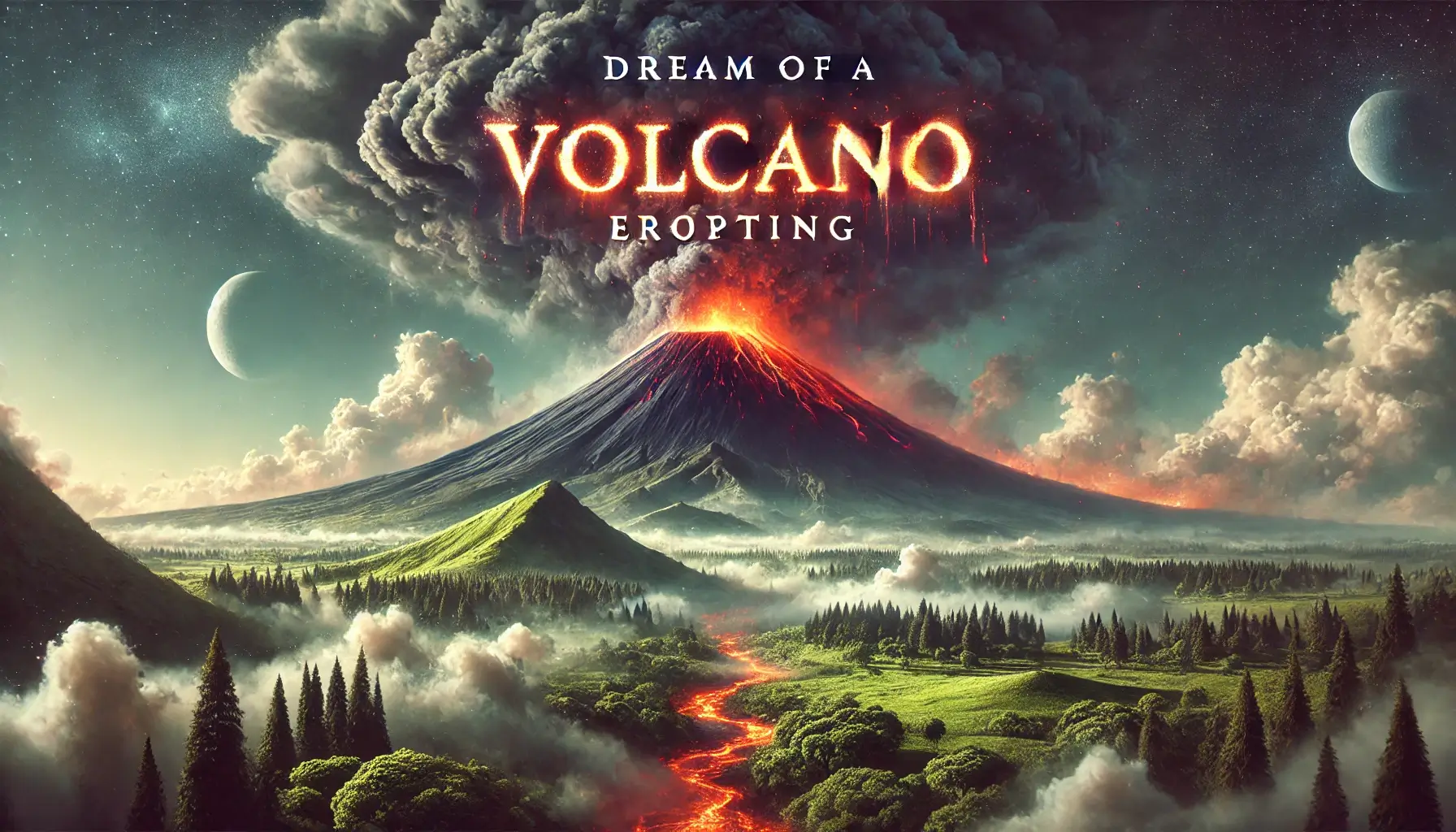 화산 터지는 꿈 해몽