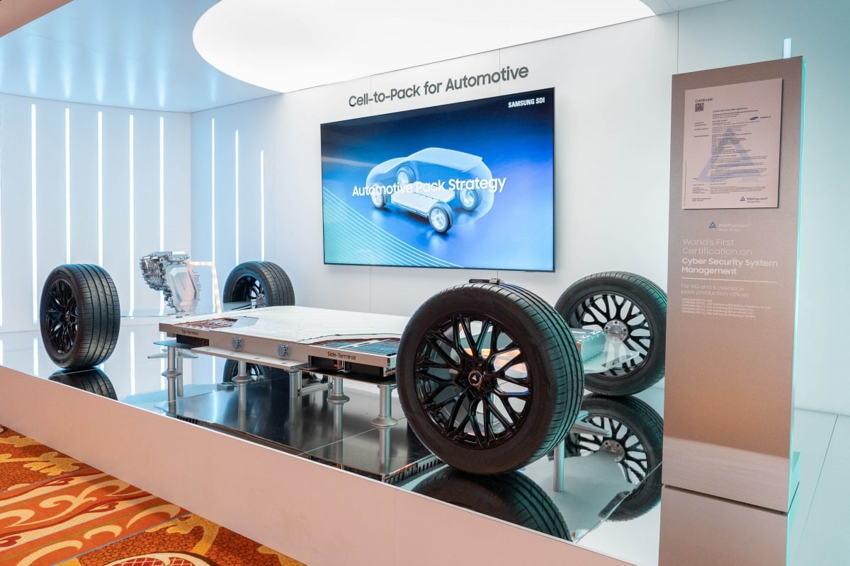 삼성SDI CES 2025 전시장