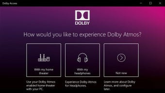 Dolby Access Free Download For Windows 10