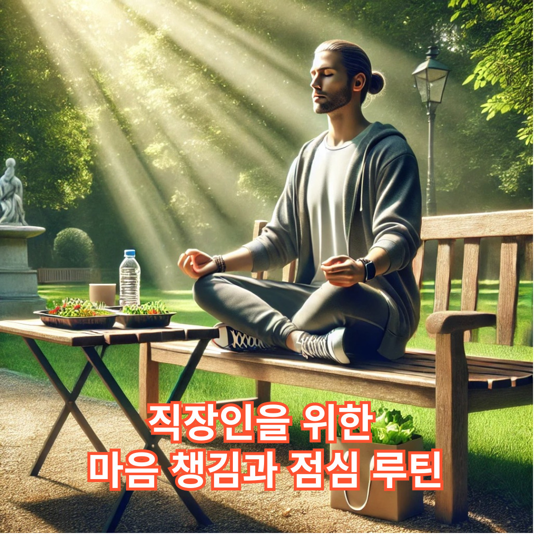 직장인을 위한 마음 챙김과 점심 루틴