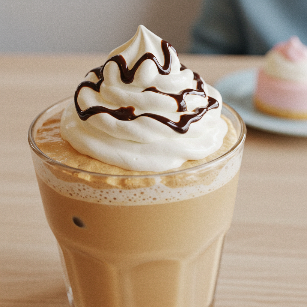 초코 크림 프라푸치노