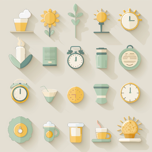 단 10분으로 완성되는 아침 루틴 타임라인 인포그래픽