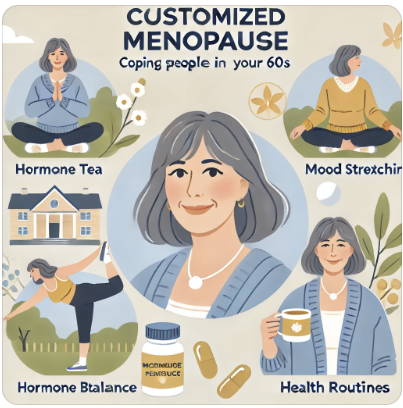 60대 맞춤형 갱년기 극복법 - 건강하게 나이 드는 법 관련 사진