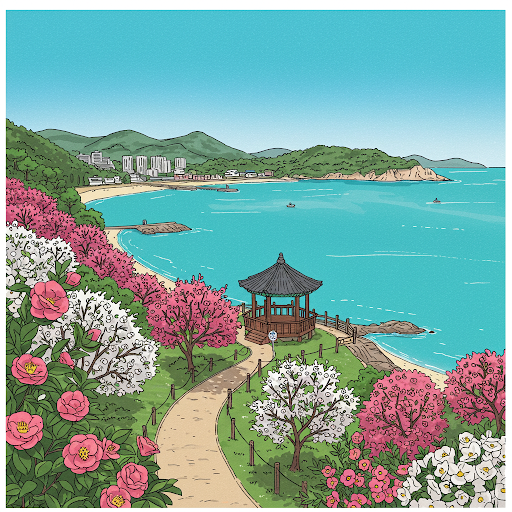 여수 오동도 사진