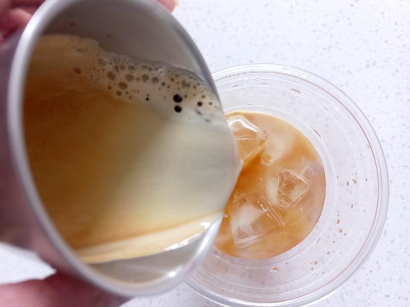 연한 아이스 아메리카노 만들기