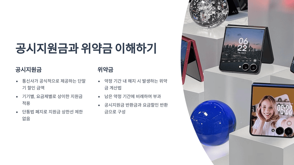 공시지원금과 위약금 이해하기