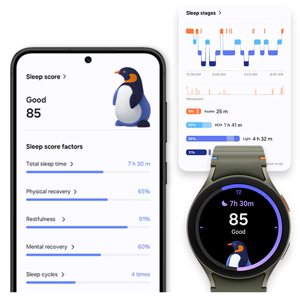 수면 점수 연동
