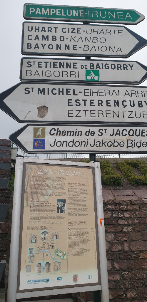 산티아고 순례길, 생장