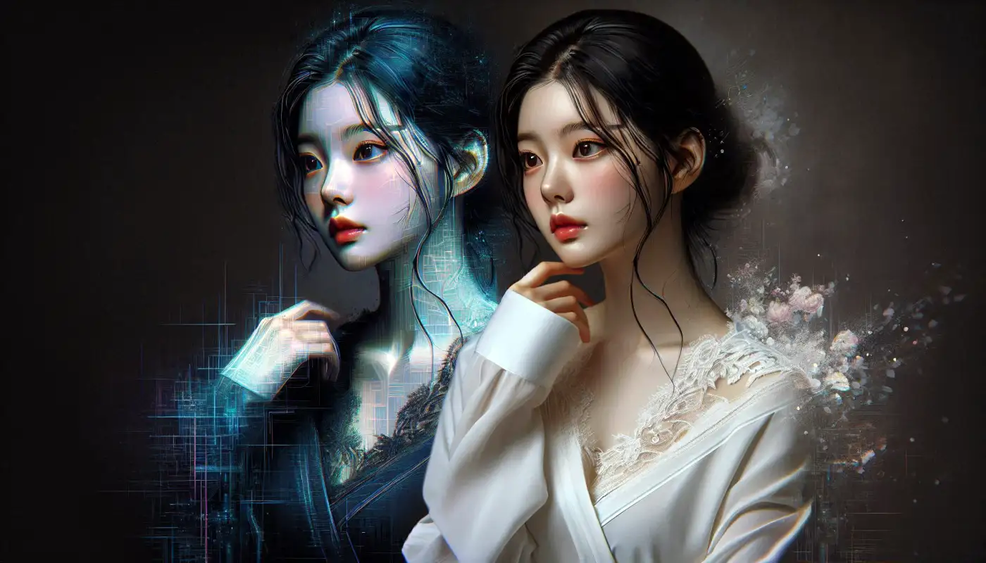챗gpt-자소서-쓰는법을-활용하는-여성의-모습