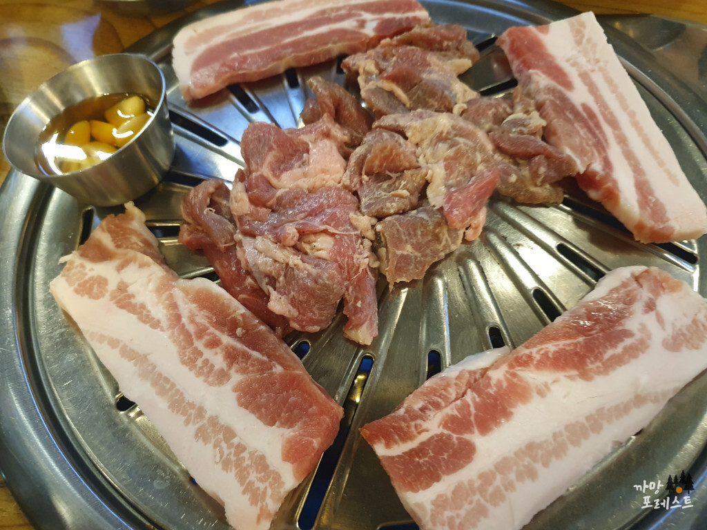 강남 갈매기 & 삼겹살 세트