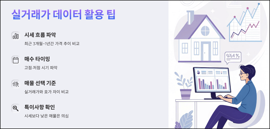 실거래가 데이터 활용 팁