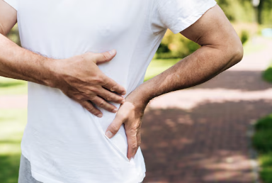 왼쪽 옆구리 통증 10