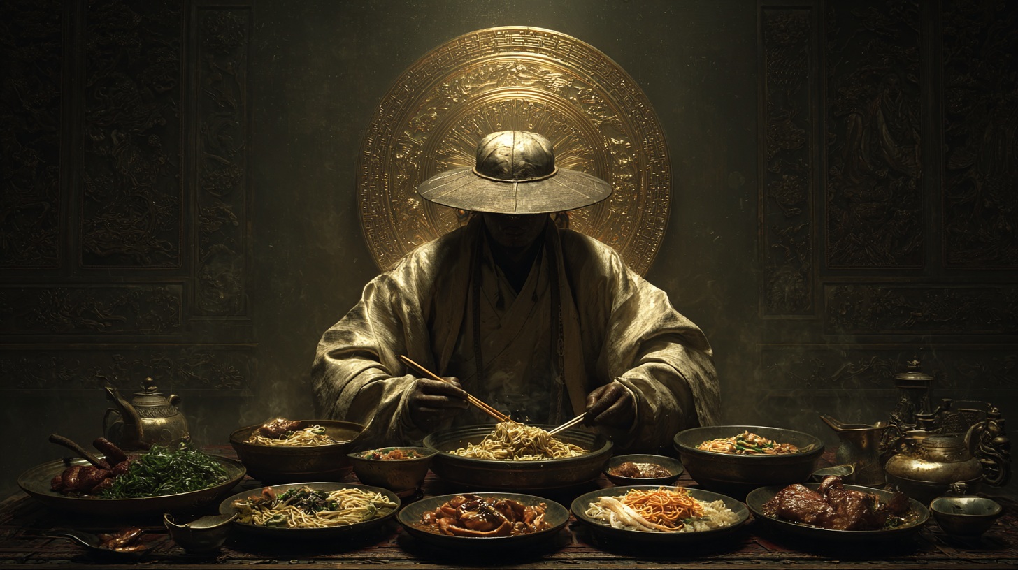 유튜버 원조먹방 상징 사진