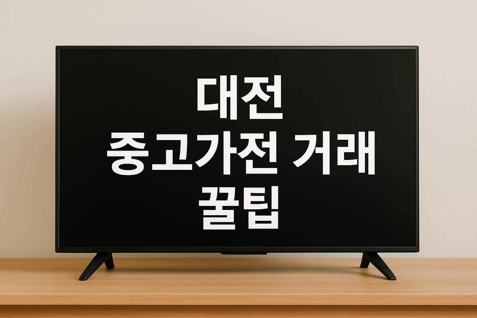 대전 중고 가전 거래 꿀팁