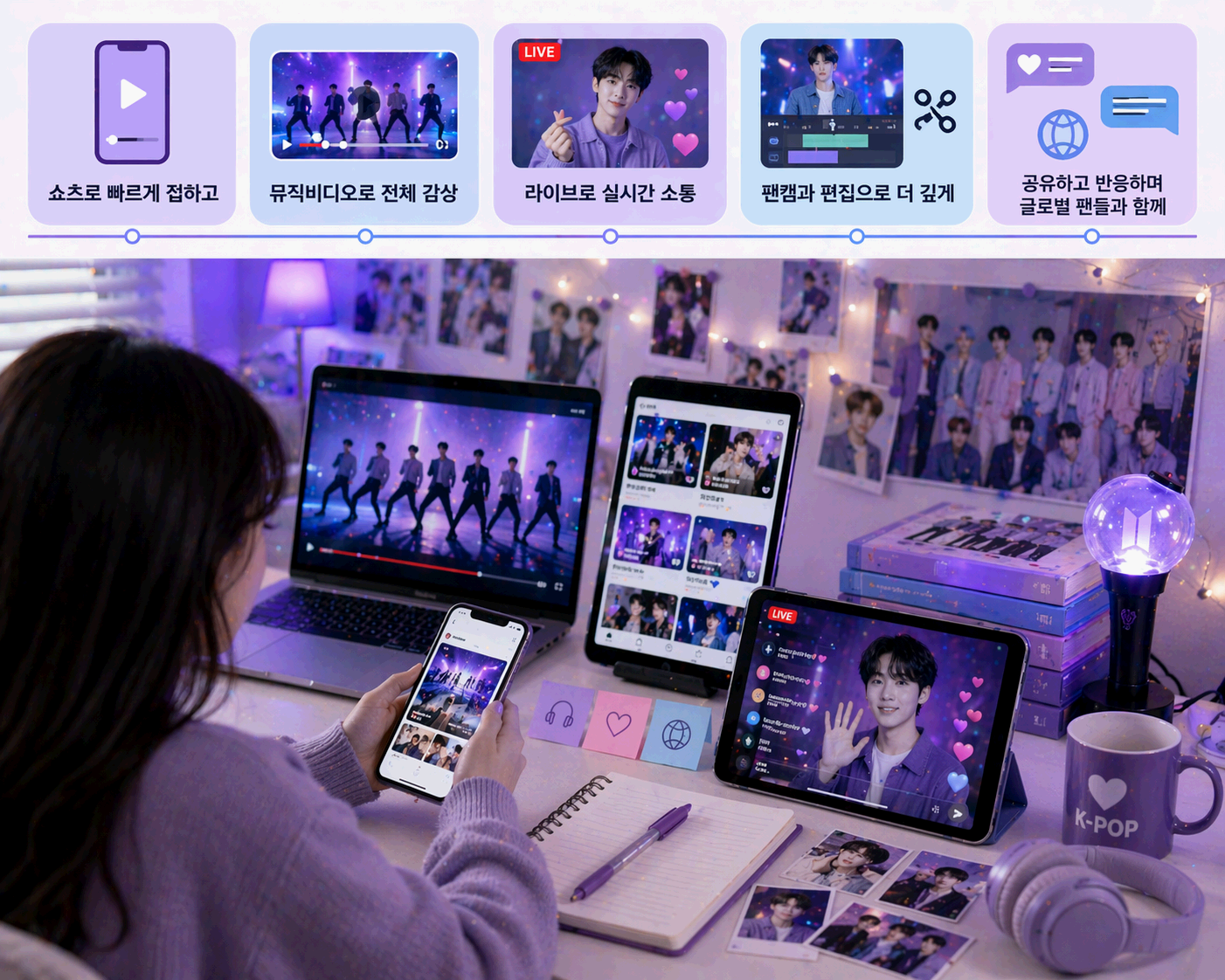 K-POP 콘텐츠 소비 방식은 어떻게 달라지고 있을까 플랫폼과 팬덤 문화 변화로 보는 흐름