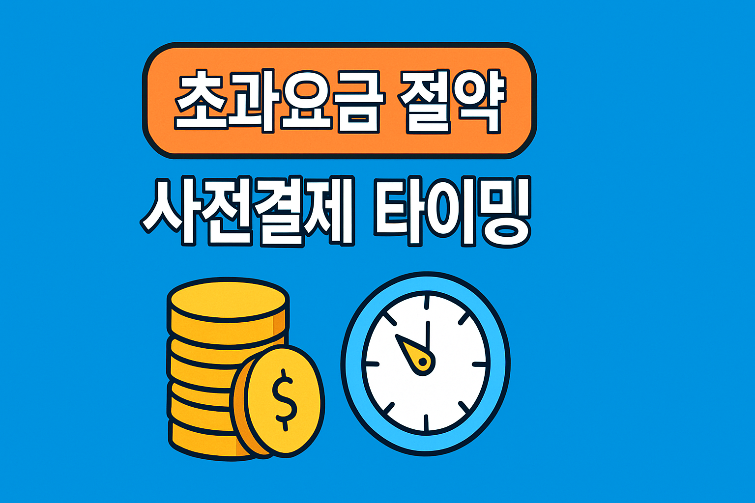 초과수하물 사전결제 절약법 요약 인포그래픽