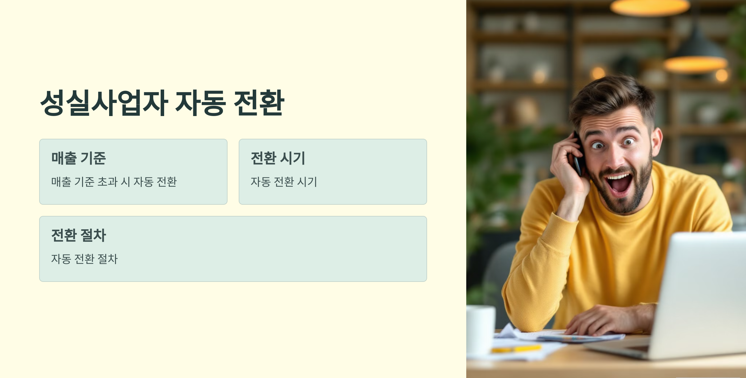 성실사업자 자동 전환