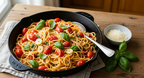 원팬 파스타란?, 준비 재료, 조리법