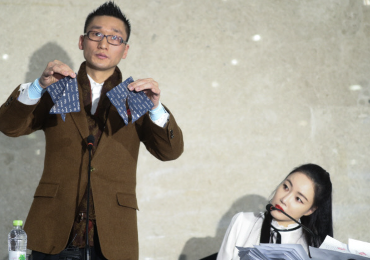 왕진진 낸시랭 기자회견2