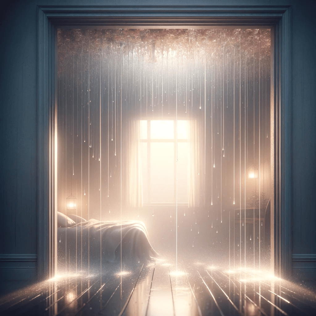 집에 비가 새는 꿈 해몽 해석