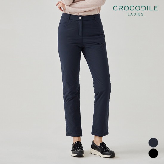 크로커다일레이디 뒷밴딩패딩팬츠 CL0WPT905