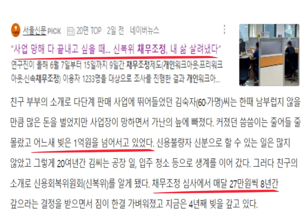 채무조정