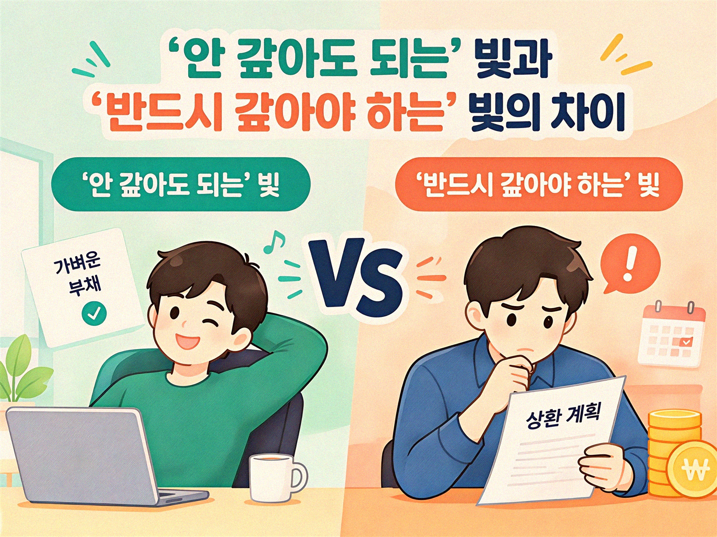 빚부터 갚아야 할까, 투자를 먼저 해야 할까