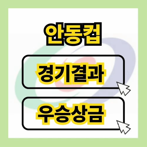 안동컵 국제오픈 볼링대회 우승자
