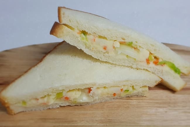 샌드위치 만들기 완성사진