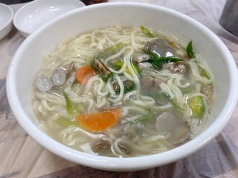 바지락칼국수