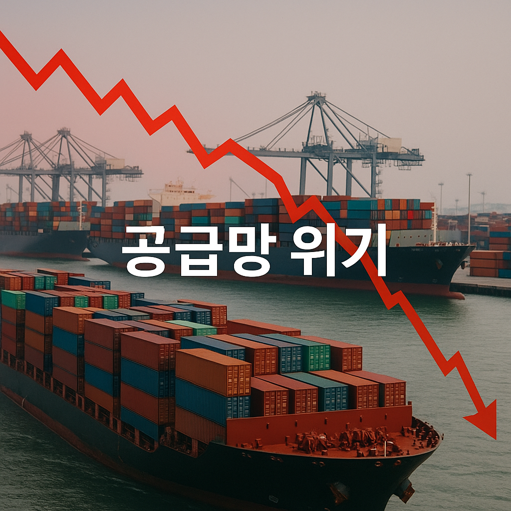 글로벌 공급망 붕괴, 어떤 주식이 위험할까 📉