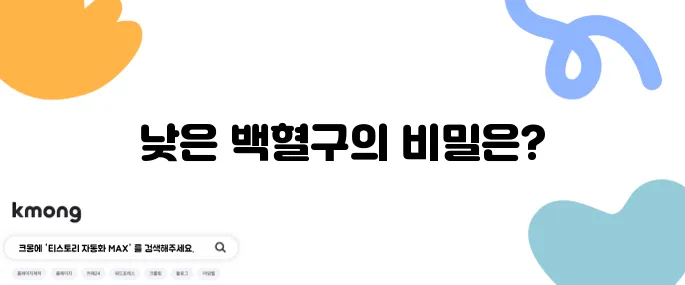 백혈구 수치 낮은 이유와 올리는 방법