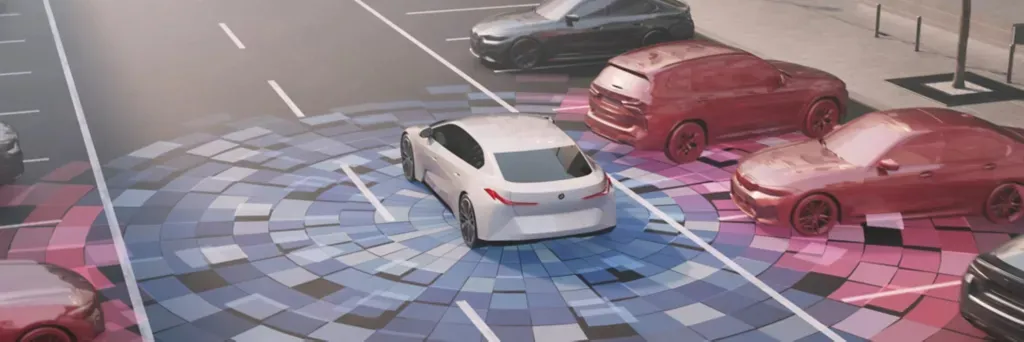 BMW IX 차량 내부, 외부 이미지