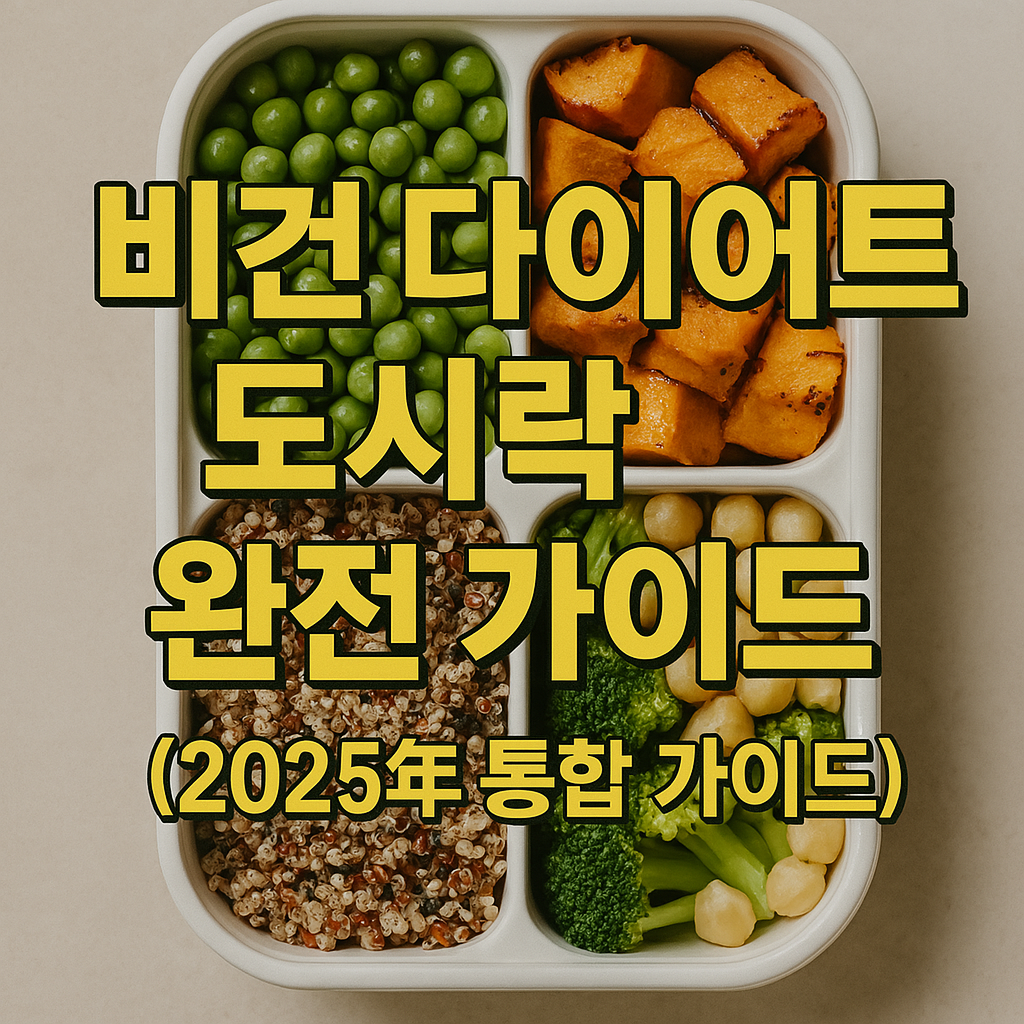 🌿 비건 다이어트 도시락 완전 가이드 (2025년 최신 확장판)