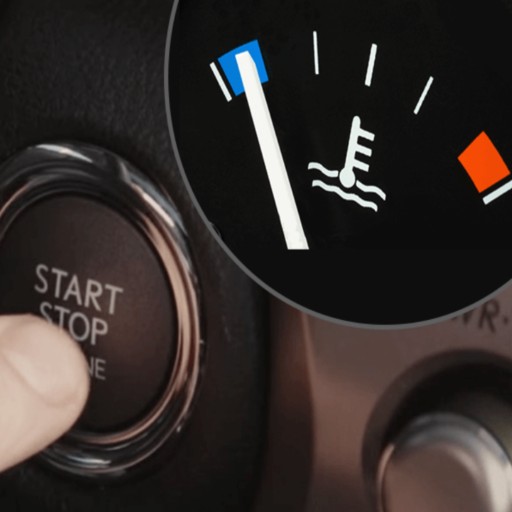 자동차 예열 사진