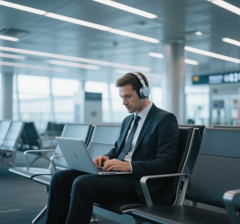 비행기 와이파이 사용법