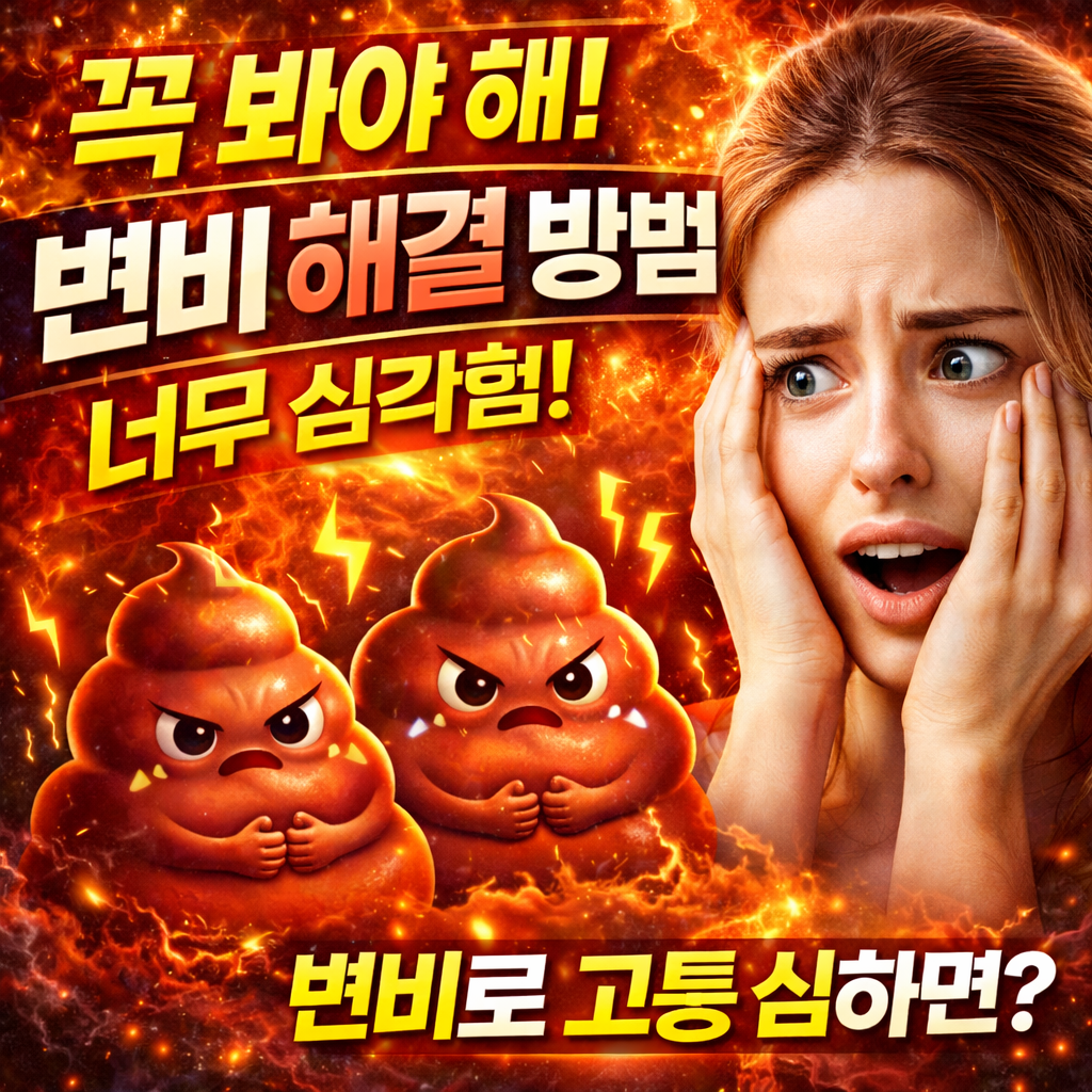 변비 해결 방법 (약 없이 장이 살아나는 현실 루틴)