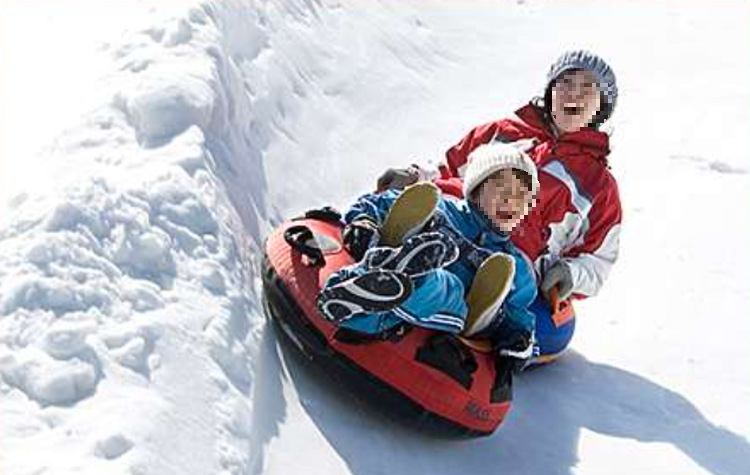 대관령 눈꽃마을 눈썰매장