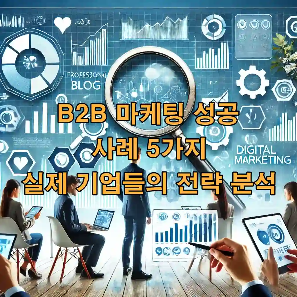 B2B 마케팅 성공 사례 5가지: 실제 기업들의 전략 분석