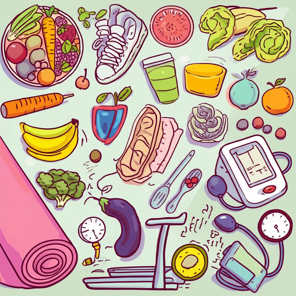 50대 고혈압 관리, 약물 치료와 생..