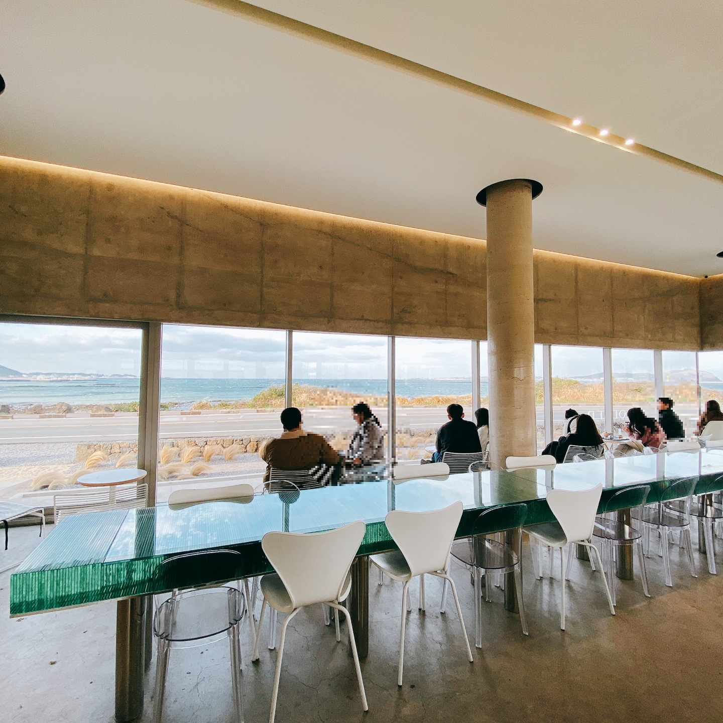 제주 성산 오조포구 오션뷰 오른 카페