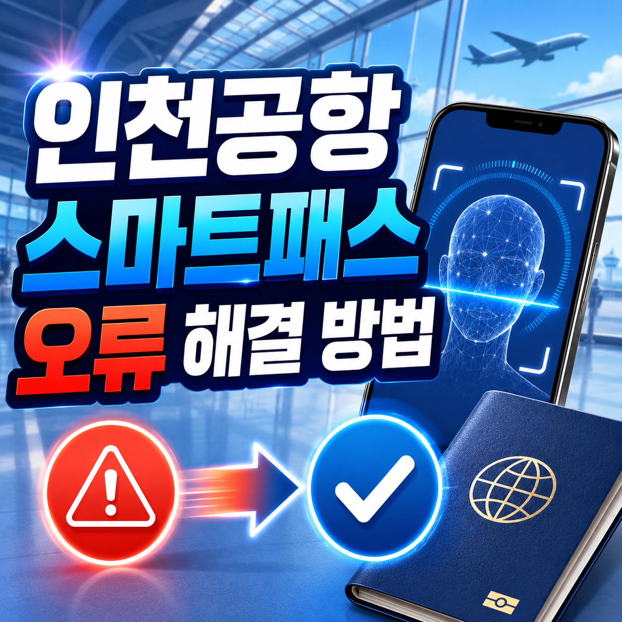 인천공항 스마트패스 오류 해결 방법